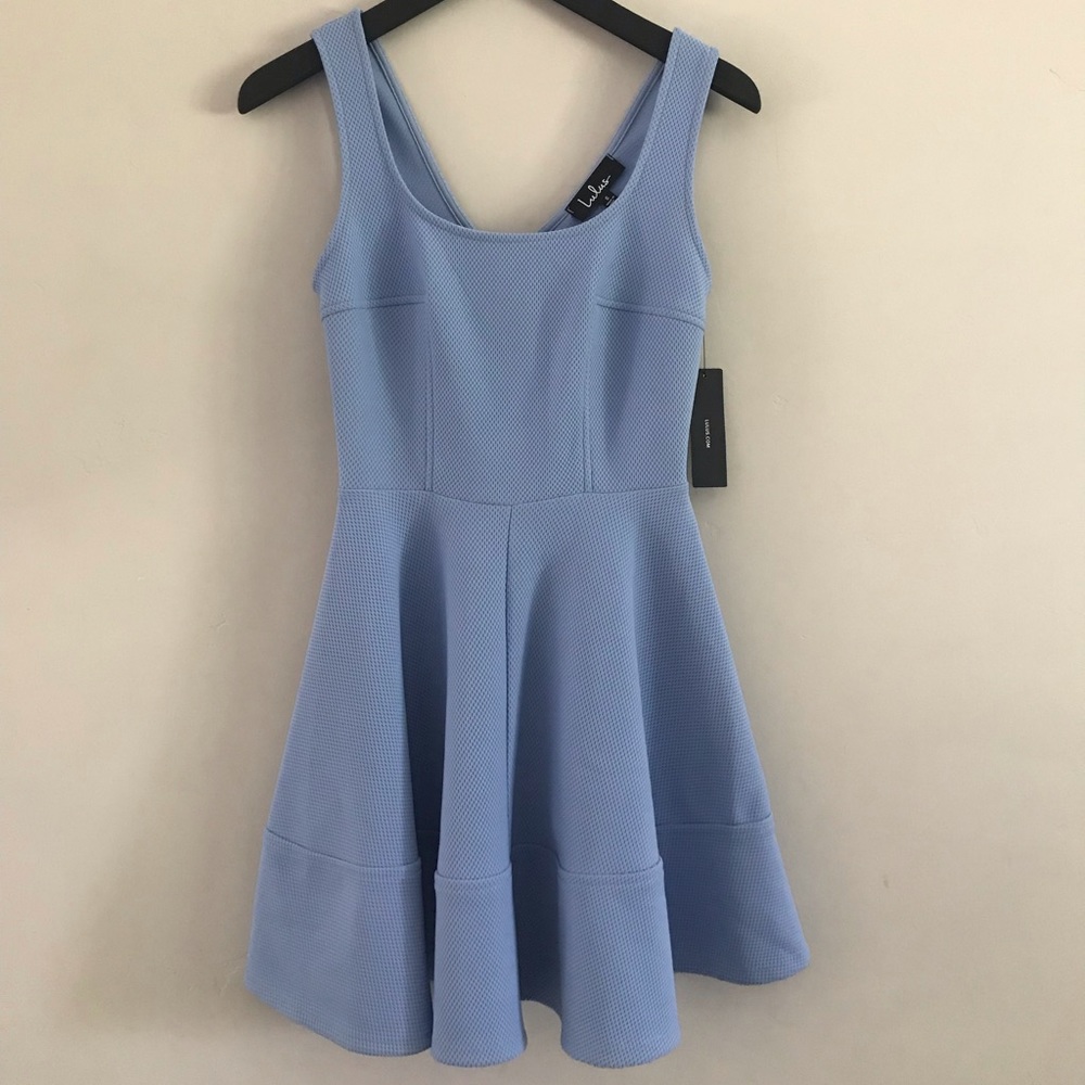 Lulu’s | Home Before Daylight Periwinkle Dress | Small - Picture 5 of 11